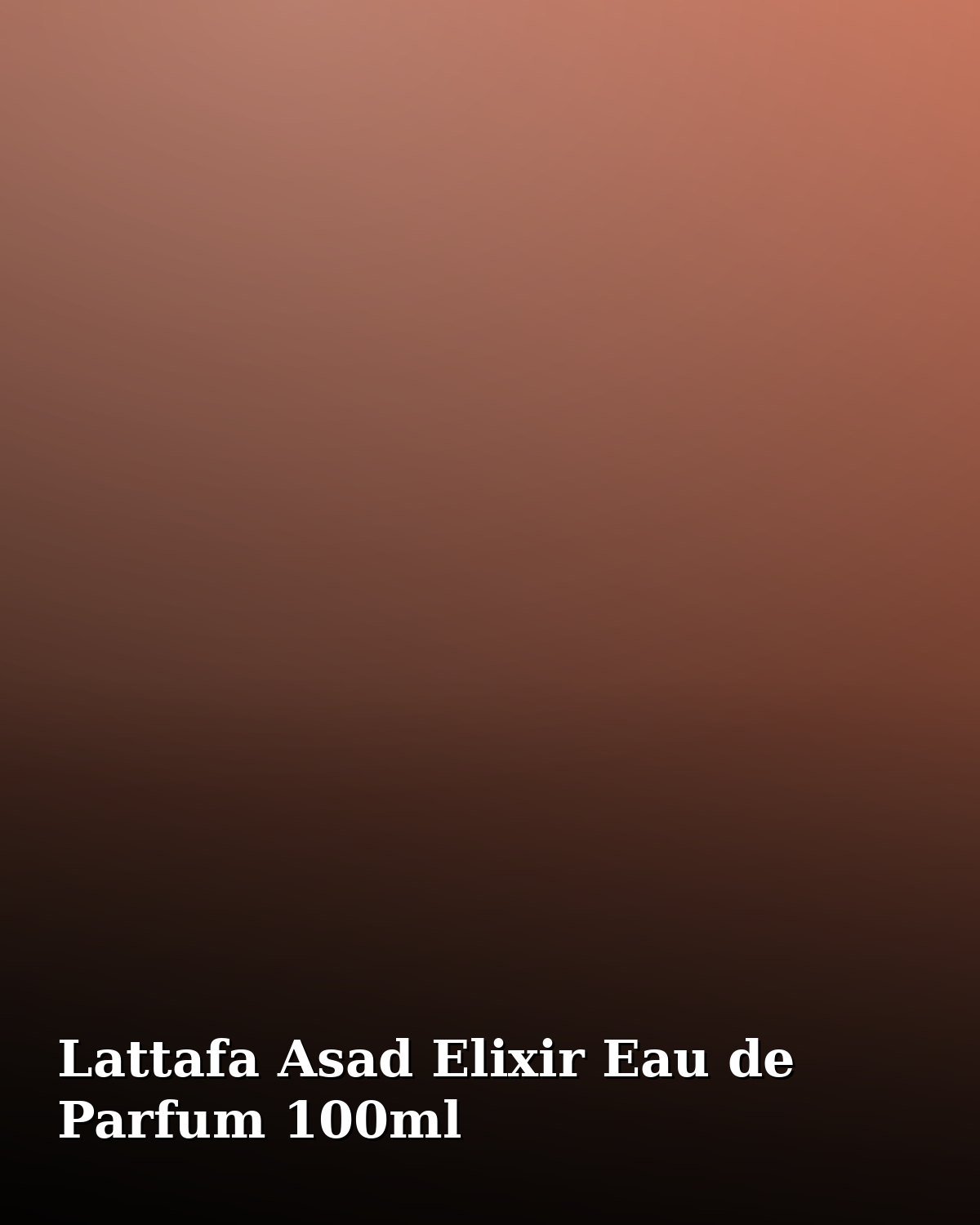 Lattafa Asad Elixir Eau de Parfum 100ml